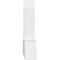 Ekena Millwork Portland Architectural Grade PVC Gable Bracket, 36"W x 21"H x 4"D x 6"F, 14/12 Pitch GBP036X21X0406POR00 - alternate 2